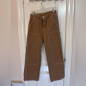 Arizona Jean Company Brown Wide-Leg Pants